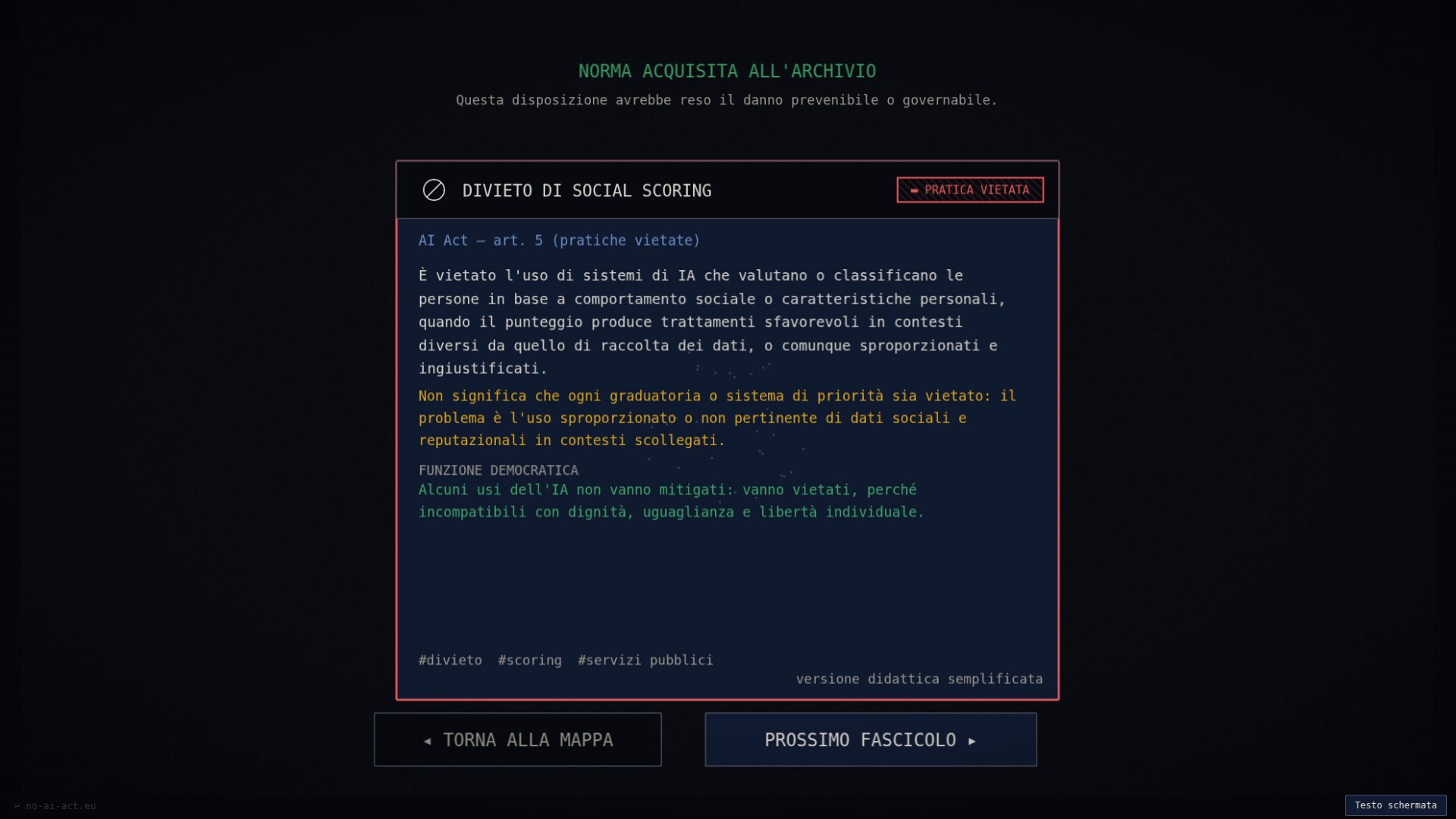 Carta norma AI Act sbloccata dopo la chiusura del caso